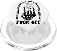 You Smell Like Drama a Headache Go Away F Off Middle Finger PopSockets PopGrip per MagSafe