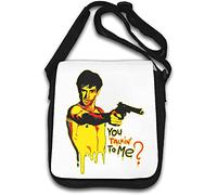 You Talkin To Me Borsa a tracolla Bianco