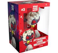 Youtooz Attacking Lamb - Figura in vinile da 11,4 cm, con licenza ufficiale, da collezione Cult of The Lamb Videogame, di Youtooz Cult of The Lamb Collection