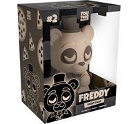 You Tooz Five Nights at Freddy's Night Light, lampada da scrivania moderna in plastica alimentata a batteria, con licenza ufficiale FNAF da collezione