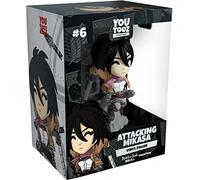 You Tooz Mikasa Attacking Figure, 13 cm Inch Attack on Titan Mikasa Vinyl Figure, Collezionabile Mikasa Ackerman da attacco su Titano da Youtooz