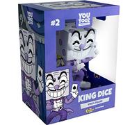 You Tooz Youtooz Statuetta in vinile King Dice, 11,4 cm, da collezione, da The Cuphead Netflix Show, by Cuphead Collection