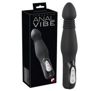 You2Toys Thrusting Anal vibratore anale black 23,5 cm
