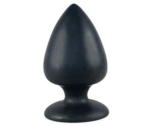 You2Toys Black Velvet Extra Anal Plug - Plug anale extra large in silicone per uomo e donna, lunghezza 14 cm, diametro 3-7,5 cm