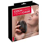 You2Toys - Gabbia per Pene con Plug (nero)