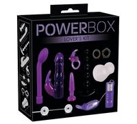 You2Toys Kit per amanti della Power Box 10 pz. Viola/Fumo/Nero/Trasparente/Viola Argento