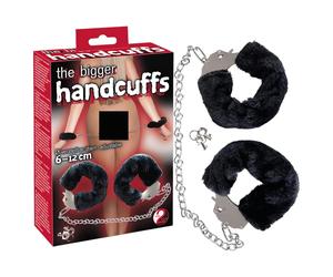 You2Toys - manette peluche con catena lunga - nero