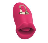 You2Toys Oral Fun Vibrator Moving Lips & Vibrating Thong Red