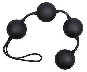 You2Toys Perizoma nero con 4 pelline