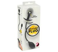 Dildo anale gonfiabile con palline You2Toys (nero)