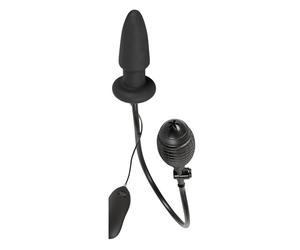 You2Toys Plug anale vibrante gonfiabile Nero
