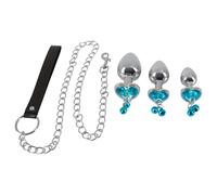 You2Toys Butt Plug Set 3 pack with a Leash