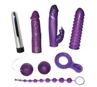You2Toys - Set vibratore glitterato - 7 pezzi