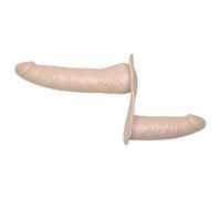 Doppio dildo con imbracatura regolabile - You2Toys