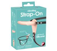 You2Toys Vibrating Strap-On Soft Touch Silicone Skin