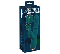 You2Toys Thumping Vibratori Rabbit Verde 22,7 cm
