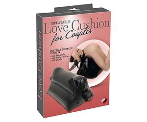 You2Toys Triangolo portatile del cuscino dell'amore Nero