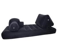 You2Toys Velvet Luxury Letto Nero One Size