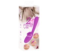 Vibratore Ricaricabile You2Toys Multifunzione per Clitoride e Vaginale (Viola)