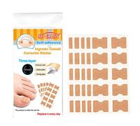 Youao Strisce correttori per Unghie dei Piedi - Patch correttore per Unghie incarnite da 50 Pezzi,Toppa autoadesiva per correttore 'unghia del Piede, Strumento per Le Strisce del correttore 'unghia
