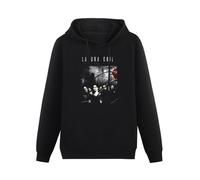 YouBello Lacuna Coil Band Vocalists Metal in A Reverie Flat Lifespan Men's Sweatshirts Unisex Black Hoodies M