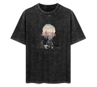 YouBello True Detective Double Exposure Men's T-Shirt Unisex Black Tee 3XL