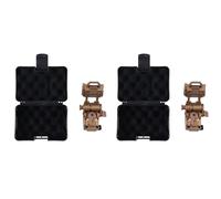 Youbones 2 x supporto in metallo L4 G24 L4G24 NVG per PVS15 PVS18 GPNVG18 Goggle Night Vision Stent Skip Fast OPS