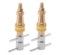 Youbones 2X Strumenti Alta Pressione Pulitore 1/4 FNPT Refrigeratore Rapido Frizione Ottone Disco Veloce Frizione