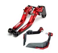 YOUBONET Leva frizione moto in lega di alluminio, leva fren FOR HONDA CBR650F CBR 650 F 2014-2016 Motorcycle CNC Brake Clutch Lever Combination Handle Rubber Guard(117)