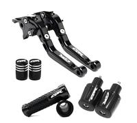 YOUBONET Leva frizione moto in lega di alluminio, leva fren FOR HONDA CBR650F CBR 650 F 2014-2016 Motorcycle CNC Brake Clutch Lever Combination Handle Rubber Guard(112)
