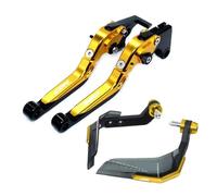 YOUBONET Leva frizione moto in lega di alluminio, leva fren FOR HONDA CBR650F CBR 650 F 2014-2016 Motorcycle CNC Brake Clutch Lever Combination Handle Rubber Guard(115)