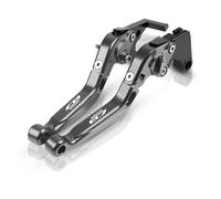 YOUBONET Leva frizione moto in lega di alluminio, leva fren Per Hon@&da CB650R 2019-2022 CB 650R Leva Frizione Freno Set Leve Manubrio Pieghevoli Regolabili Accessori Moto Ricambi(C4)