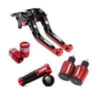 YOUBONET Leva frizione moto in lega di alluminio, leva fren PER HON@&DA CBR 1100 XX CBR1100XX/BLACKBIRD 1997-2007 Leva Freno Frizione CNC Per Motocicletta Con Protezione In Gomma(17)