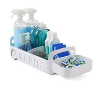YouCopia 1 contenitore roll-out, 20,3 cm, per cucina e bagno, in plastica, bianco