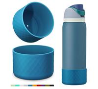 YOUCOX Stivale in silicone per borraccia Owala da 907,2 g, 2 pezzi, antiscivolo, per bottiglie d'acqua FreeSip/Twist/Flip, senza BPA, lavabile in lavastoviglie, copertura paraurti inferiore accessori