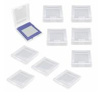 YOUDALIS 10 Pezzi Copertura Antipolvere di Plastica Trasparente Gioco di Carte Cartuccia di Immagazzinaggio Organizzatore di Cartucce di Gioco per GB GBC GBP