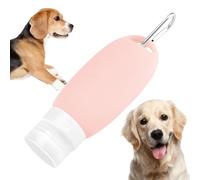 Youding Bottiglie da Viaggio Ricaricabili, Bottiglia Distributore Shampoo | Tubi Portatili Riempibili in Silicone da 90 ML per Cani | Tubi di Ricambio Liquido da Viaggio con