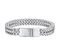 Youding Bracciale fresco maschile, braccialetto da uomo punk - In acciaio inossidabile gioielli da braccialetto fresco | Exquisito per gioielli alla moda sicuri per uomini papà figlio per feste casual