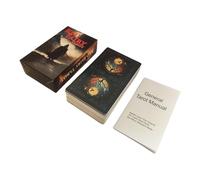 Youding Carte dei Tarocchi Cartomanzia Gioco di Carte Tarocchi Fata Rossa | Carte con significato Carte Cartomanzia | Mazzo di tarocchi con parole chiave Mazzo per l'apprendimento con guida