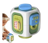 Youding Cubo di attività per bambini,Tavola sensoriale per bambini - Apprendimento Sviluppo motorio Fine Cubo Occupato Educativo Interattivo per