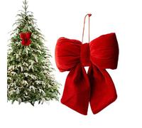 Youding Fiocchi Per L'Albero Di Natale | Ghirlanda con Decorazioni 3D,Fiocchi Natalizi - per Inverno Autunno Compleanno Matrimonio Casa Esterna Porta Anteriore
