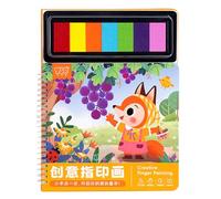 Youding Libri sensoriali per Bambini | Giocattoli Impronte digitali Libri sensoriali per Animali, Libri di attività Giocattoli, Libri sensoriali Giocattoli per l'ordinamento dei