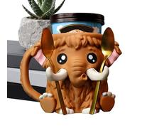 Youding Porta Pinta Di - Contenitore Per Tazze Isolante Riutilizzabile Con Manico Antigelo | Per Dessert A Prova Di Perdite E 2 Vassoi Per Cucchiai Per Yogurt, Feste, Serate Di Cinema