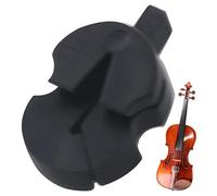 Youding Silenziatore per violino, muta di allenamento per violino in gomma, torta stile violino sordina, torta monoforo pratica sordina per tutti i violini piccoli altos ultra pratico