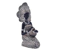 Youding Statue Di Donne Decorative Africane - Scultura Di Africana | Statuetta Decorativa Da Donna | Statue Della Collezione Artigianale In Resina, Statuette Per Sala Da Pranzo, Soggiorno