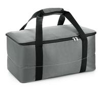 YOUEON Bongo - Custodia imbottita per batteria con impugnatura per il trasporto, dimensioni standard da 45,7 cm, imbottitura interna ad alta densità, colore nero