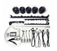 YOUERMUMU Luce ambientale per auto, 64 colori LED, striscia guida per luce sul pannello della porta, adatta per Mercedes Benz Classe A W177 CLA C117, CVS-8176-A3