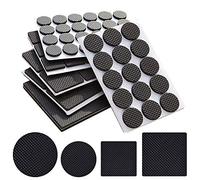 Youery Cuscinetti per piedi mobili antiscivolo leggeri 156 pezzi,Tappetini antiscivolo per tavoli e sedie,protezioni per pavimenti per mobili Keep in Place