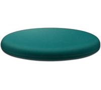YOUGANG Cuscino rotondo per sgabello in memory foam, morbido, antiscivolo, per sedia, da 30/35/40/45/50/60 cm, cuscino rimovibile per sedia con cerniera (verde, diametro 50 cm)