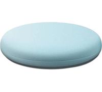 YOUGANG Cuscino rotondo per sgabello in memory foam, morbido, antiscivolo, per sedia, da 30/35/40/45/50/60 cm, cuscino rimovibile per sedia con cerniera (blu, diametro 30 cm)